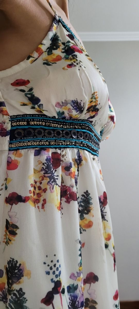 Vestido largo de verano.