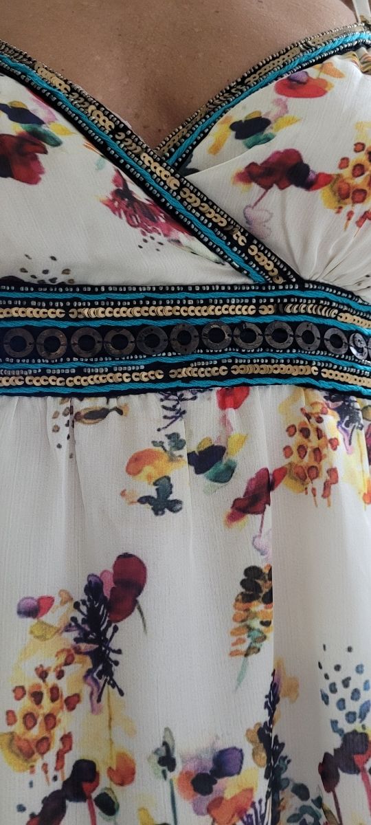 Vestido largo de verano.