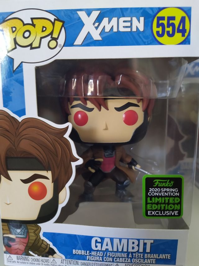 Rebajado. Funko pop Gambit de X-Men