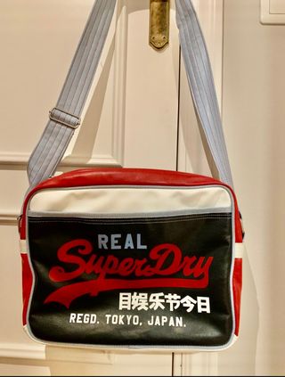 Bolsos Y Mochilas Hombre | Superdry Bolso Deportivo Montauk Azul Marino •  Maxwell Sculptures