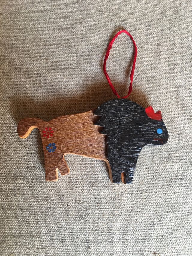 Figureta tedesca vintage arbre Nadal