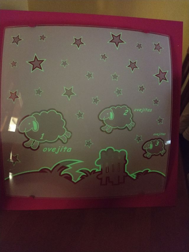 Lámpara niña. URGE