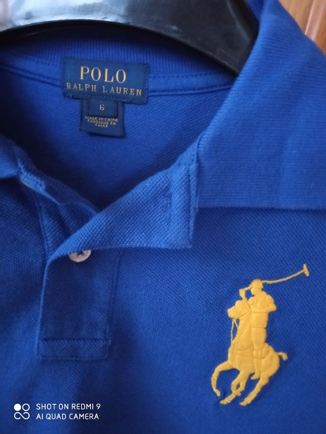 polo manga larga talla 6
