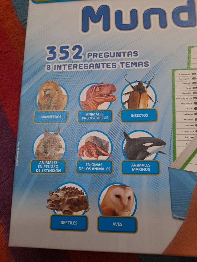 Juego Conector Mundo Animal de Educa