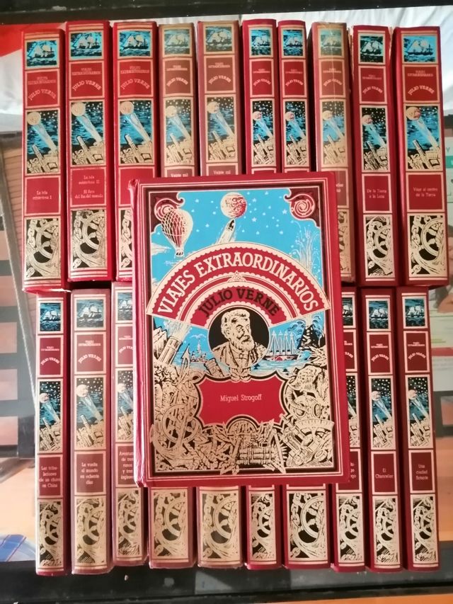 Colección de libros Julio Verne