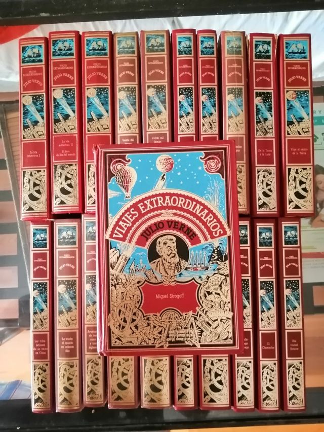 Colección de libros Julio Verne