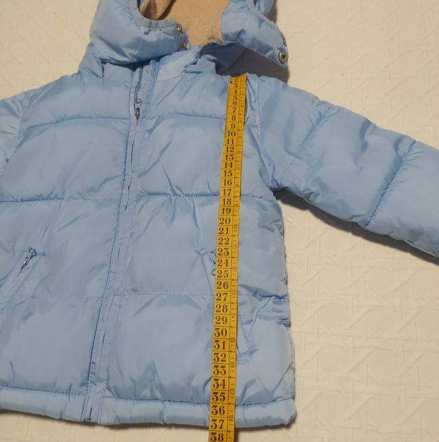 Abrigo/ Parka bebé niño azul de Dulces