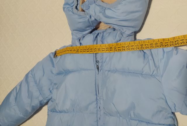 Abrigo/ Parka bebé niño azul de Dulces