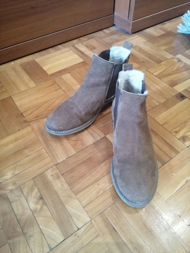 Botín serraje-Talla 36