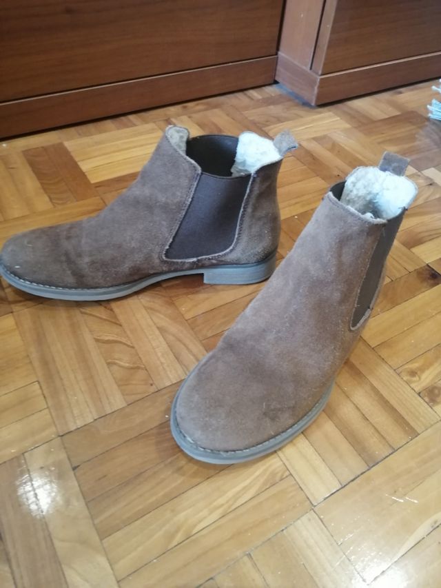 Botín serraje-Talla 36