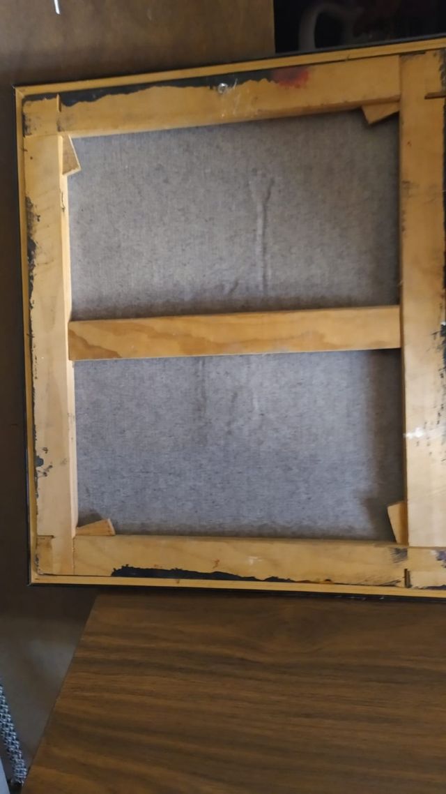 cuadro en relieve..hecho a mano.