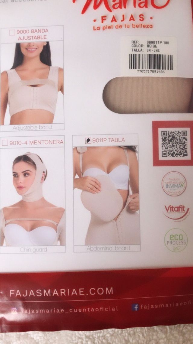 TABLA ABDOMINAL POSTQUIRÚRGICA MARIAE de segunda mano por 15 € en