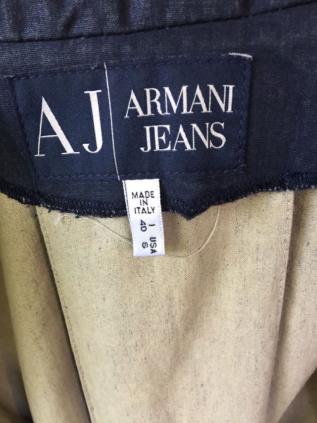 Gabardina Armani Jeans