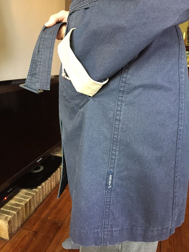 Gabardina Armani Jeans