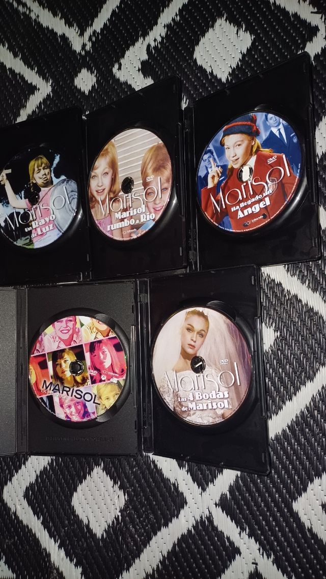 COLECCIÓN PELÍCULAS MARISOL SÚPER DESCATALOGADAS
