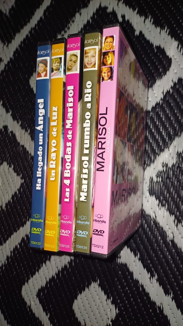 COLECCIÓN PELÍCULAS MARISOL SÚPER DESCATALOGADAS