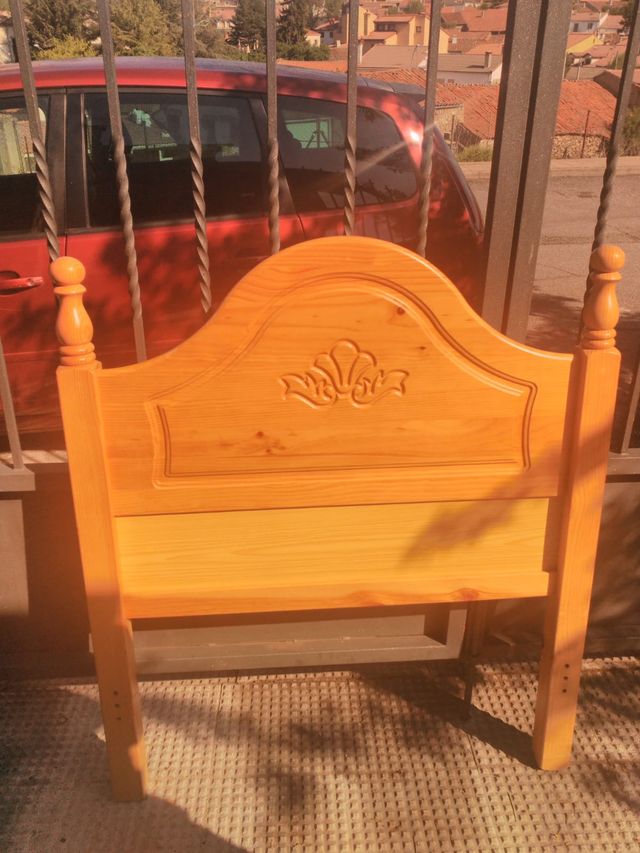 Cabecero madera maciza
