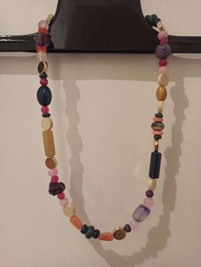 Collar abalorios artesanal