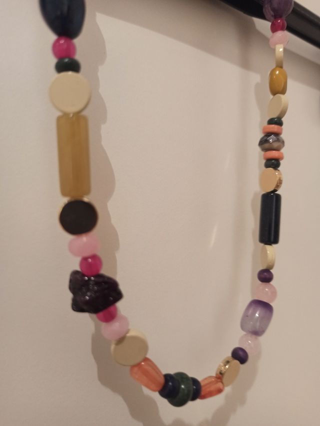 Collar abalorios artesanal