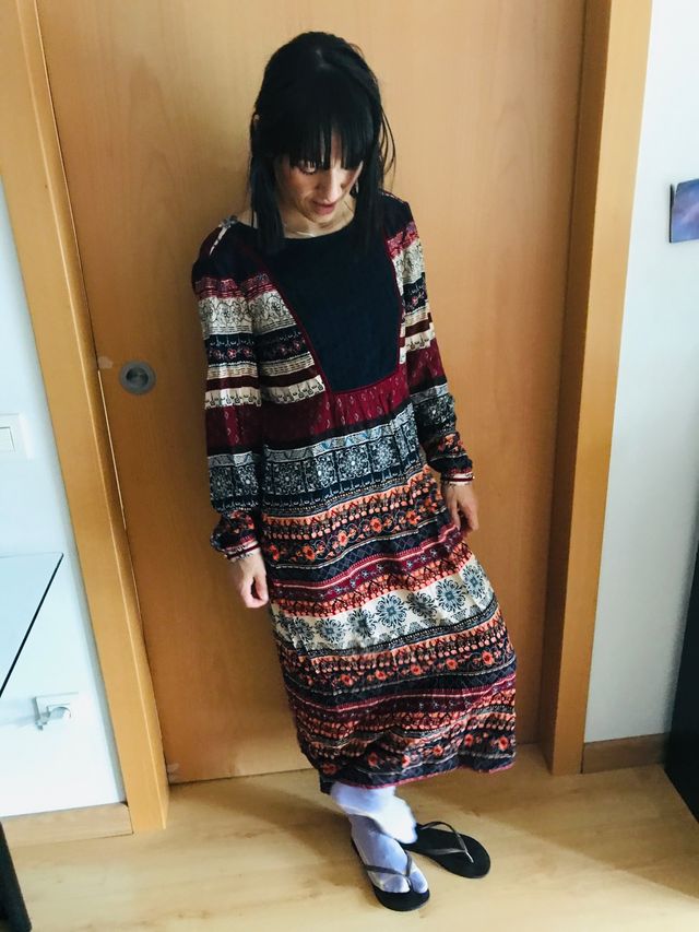 Vestido estilo etnico