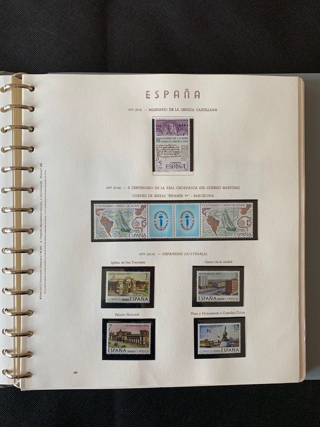 Álbum de sellos de España 1974-1994