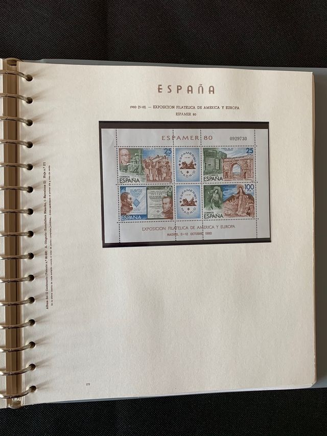 Álbum de sellos de España 1974-1994