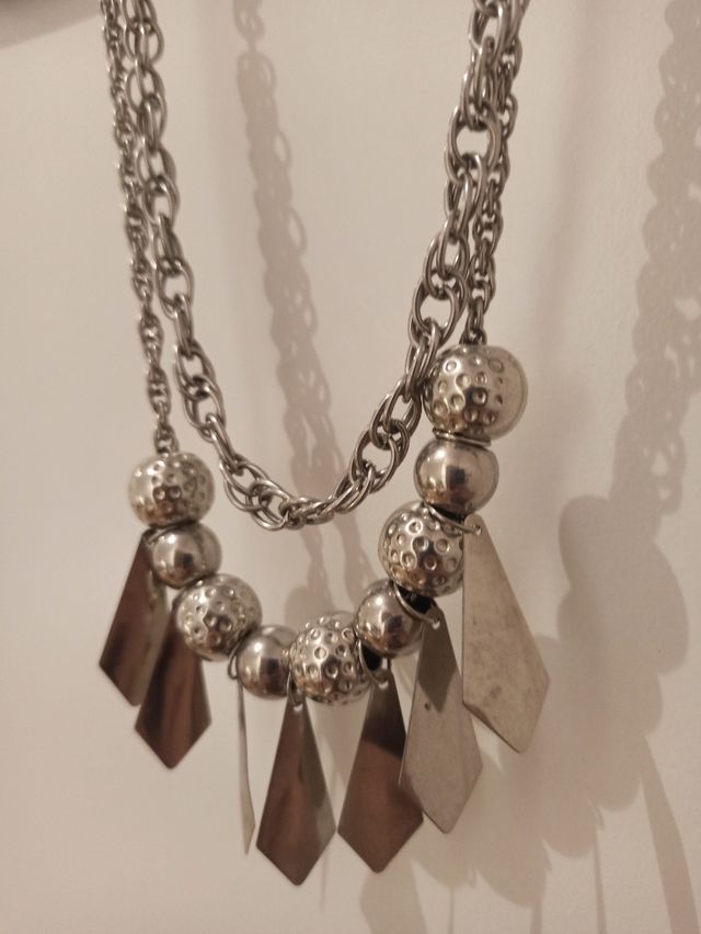 Collar abalorios colgante