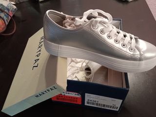 Zapatillas mujer Marypaz talla 39 nuevas de segunda mano por 8 EUR en  Logroño en WALLAPOP
