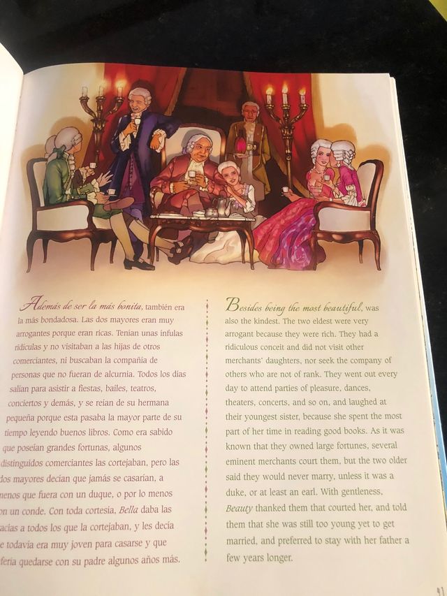 Libro Cuenta Cuentos Bilingüe Inglés/Español 