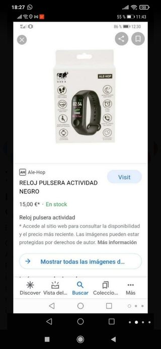 pulsera inteligente ale hop\u003e OFF-66%