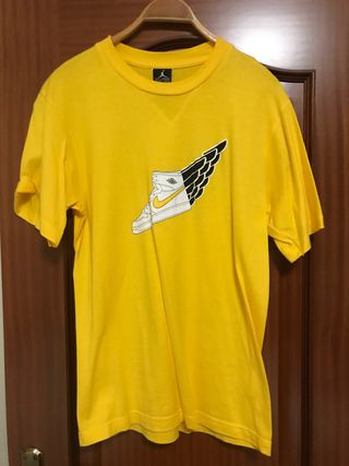 Jordan - Camiseta Hombre Amarilla - Air Strech
