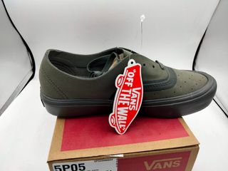 vans authentic verde militar