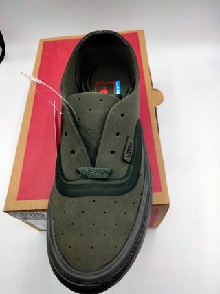 vans authentic verde militar