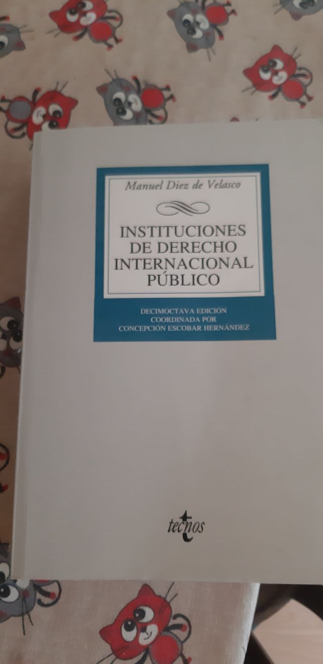 Libro de Derecho Internacional público