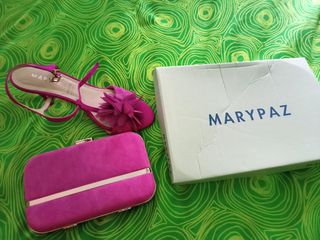 Zapatos de fiesta y bolso a juego de segunda mano por 30 EUR en Palma de  Mallorca en WALLAPOP
