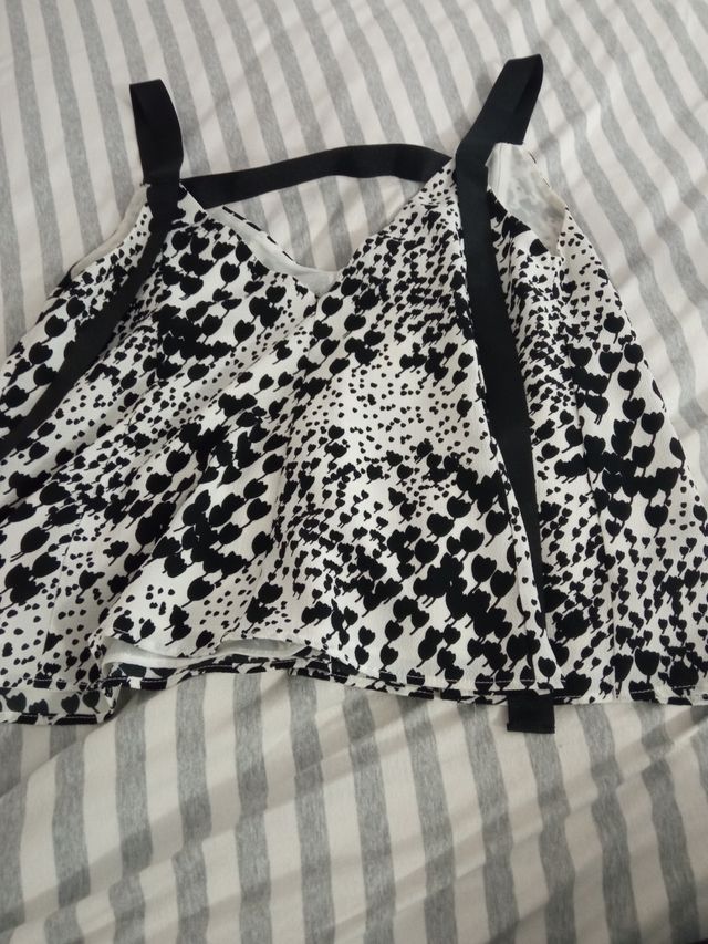 Blusa de tirantes zara