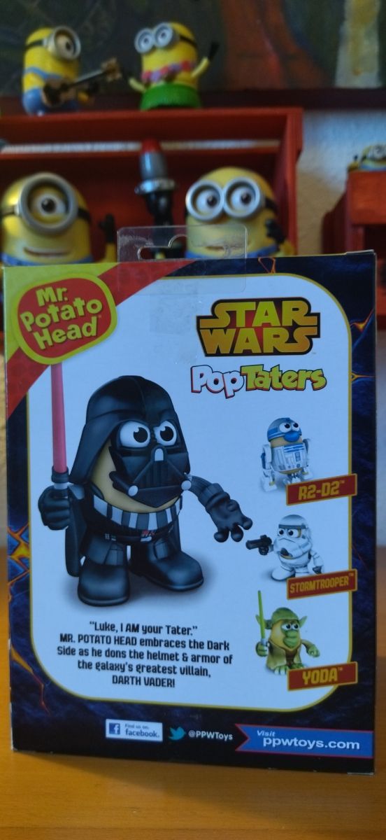 Mr. Potato Head. Darth Vader