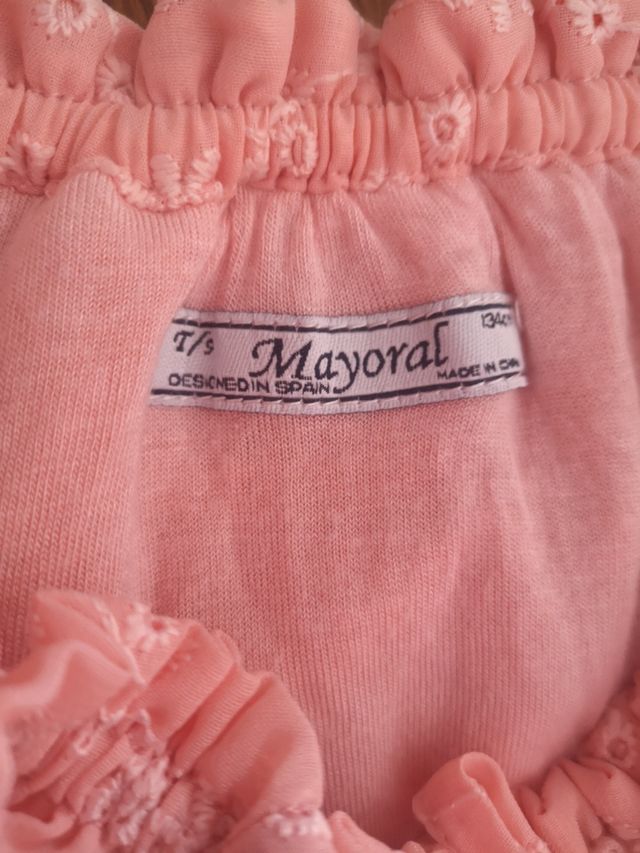 Blusa Melocotón talla 9