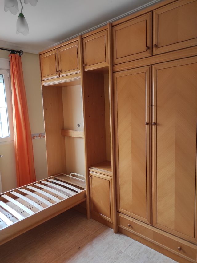 Mueble dormitorio modular con camas abatibles de segunda mano por 400