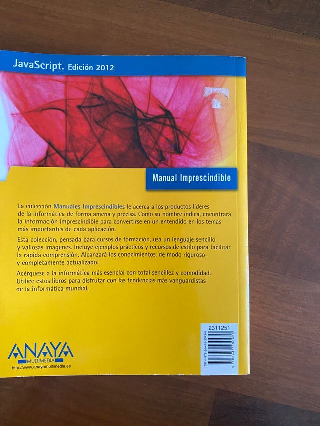 Libro informática (Colección Anaya)