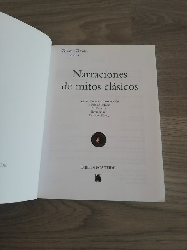 Narraciones de mitos clásicos