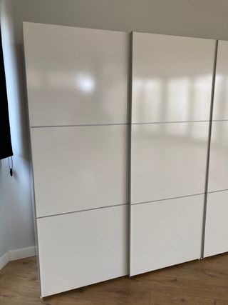 Armario ropero blanco de segunda mano en WALLAPOP