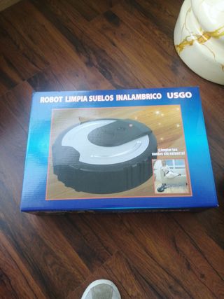 Robot limpiasuelos inhalambrico USGO de segunda mano por 15 EUR en Logroño  en WALLAPOP