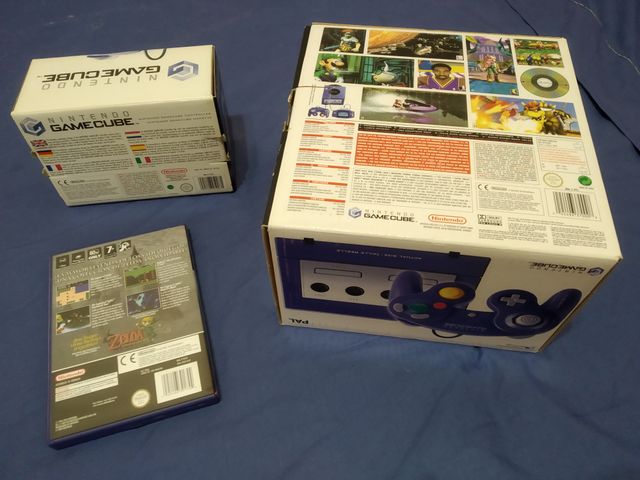 GameCube, 2 mandos y Zelda Collector's Edition
