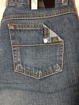 Pantalón vaquero mujer Kleymac de segunda mano por 5 EUR en Zaragoza en  WALLAPOP