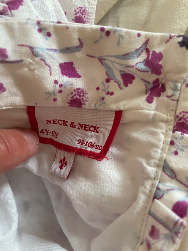 Vestido Neck 5 años