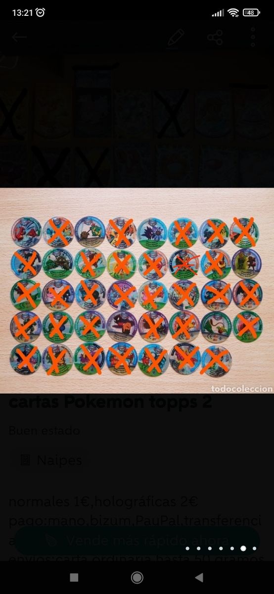 Pokémon Topps 2 carte