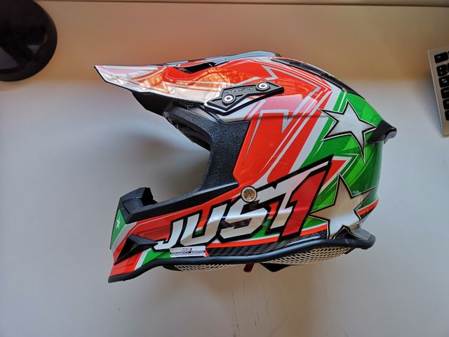 Casco Motocross Just1 Aster Italy