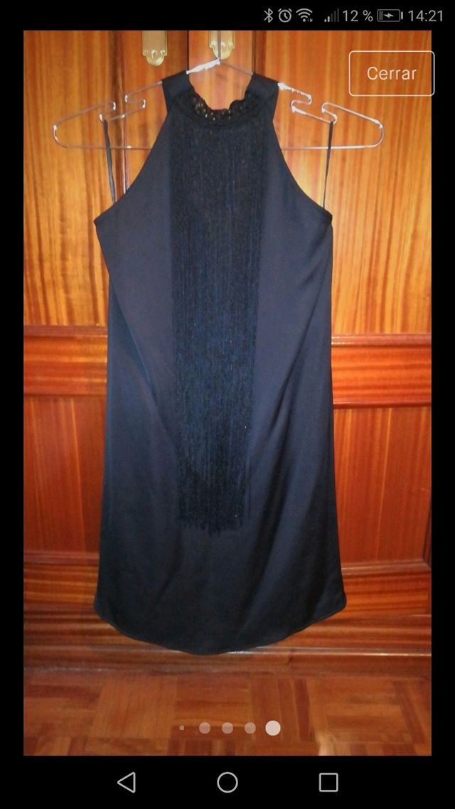 vestido espalda descubierta Zara