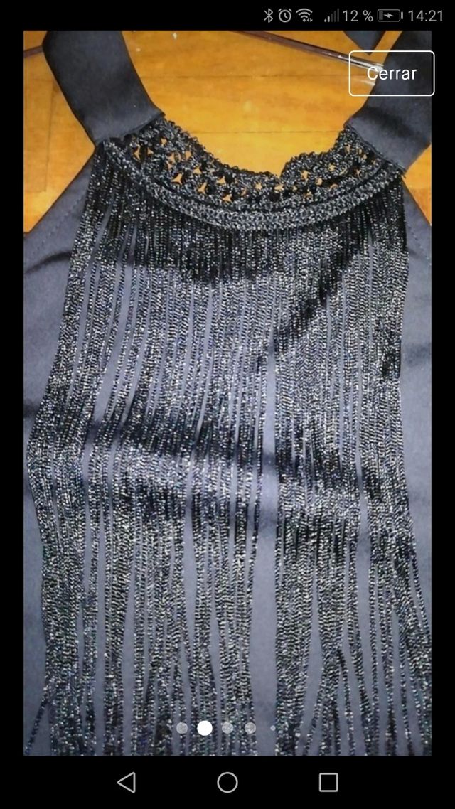 vestido espalda descubierta Zara